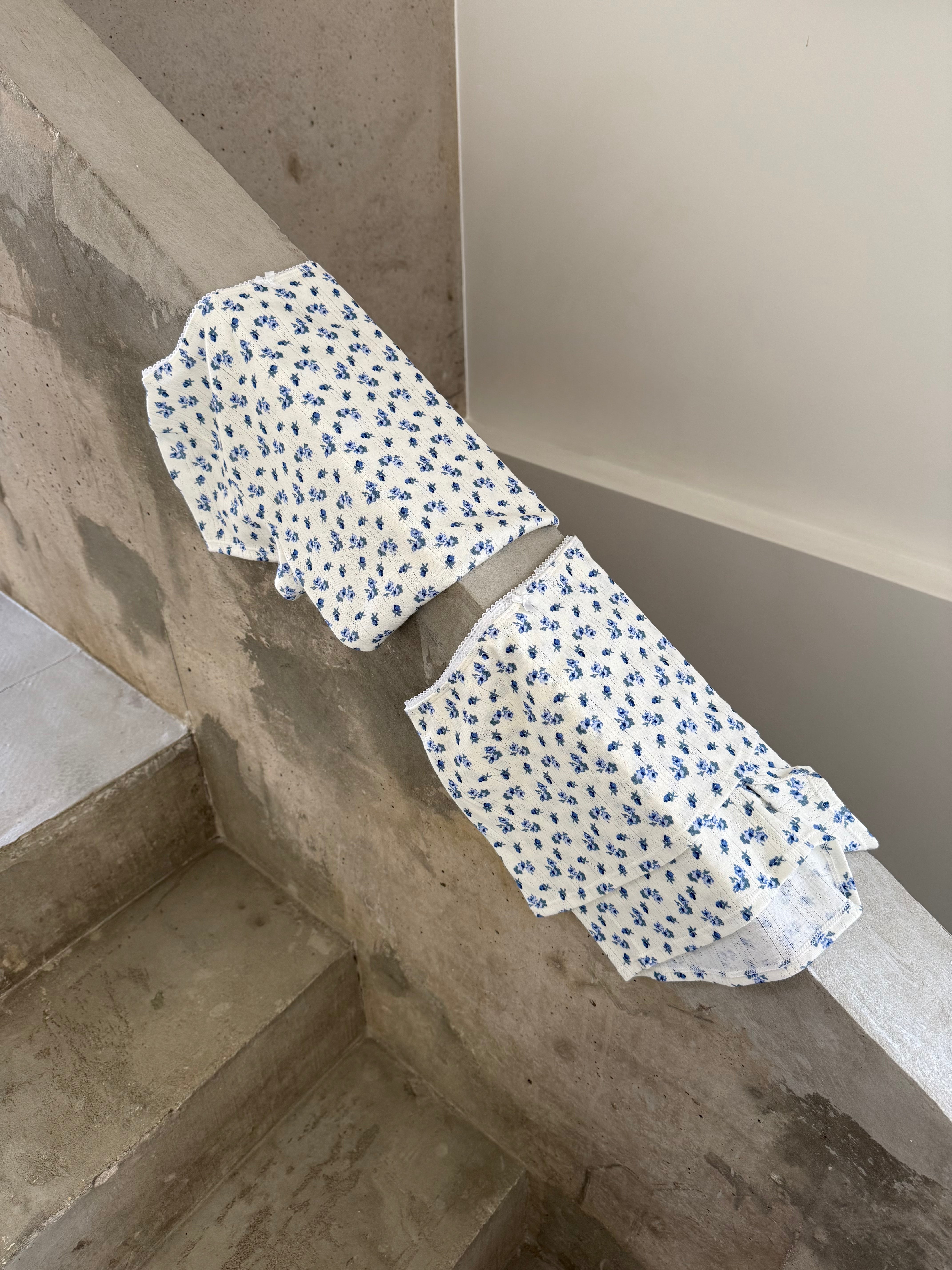 SHORTY BLOOM EN POINTELLE DE COTON