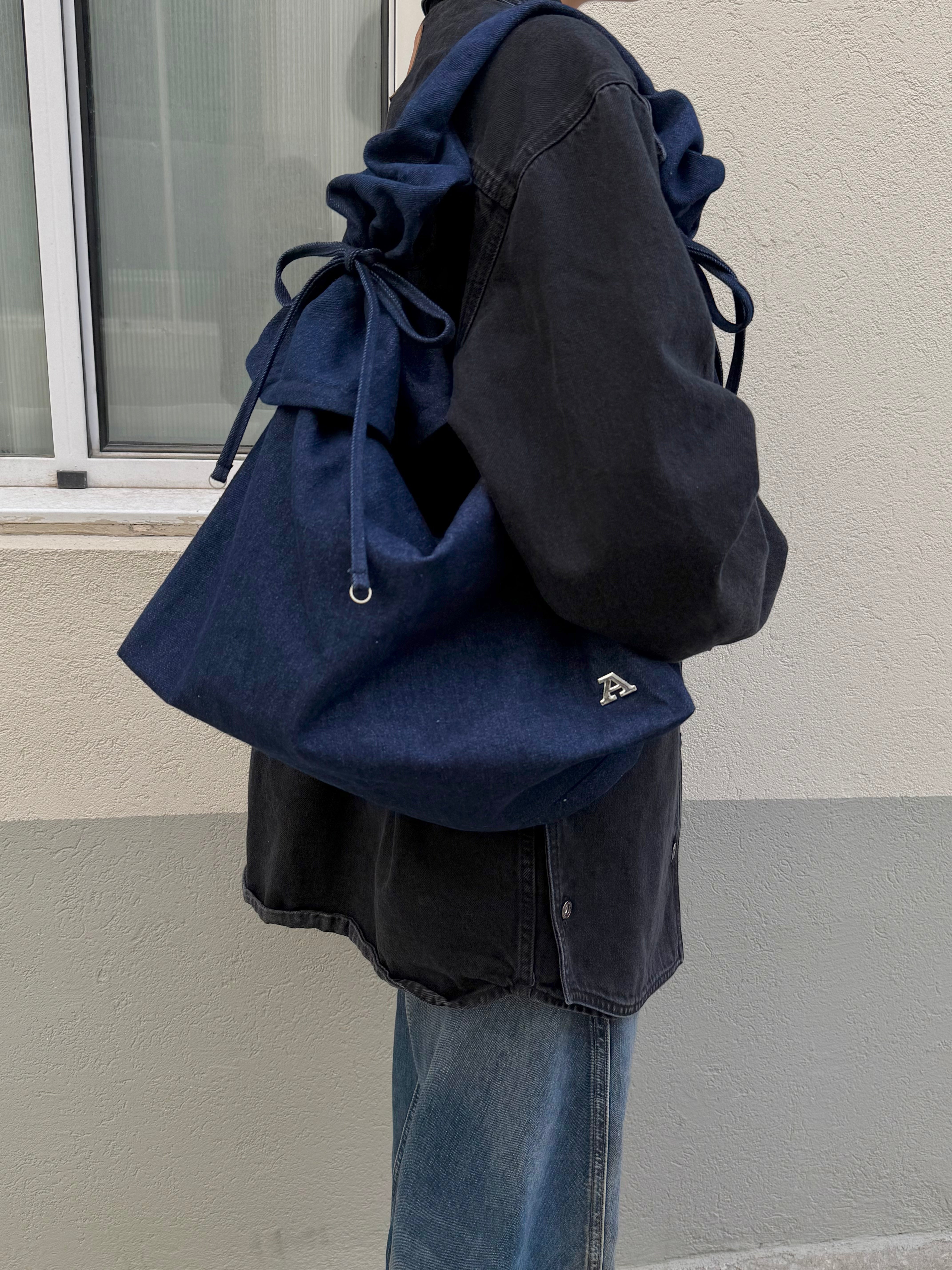 SAC EN JEAN DENY NOIR