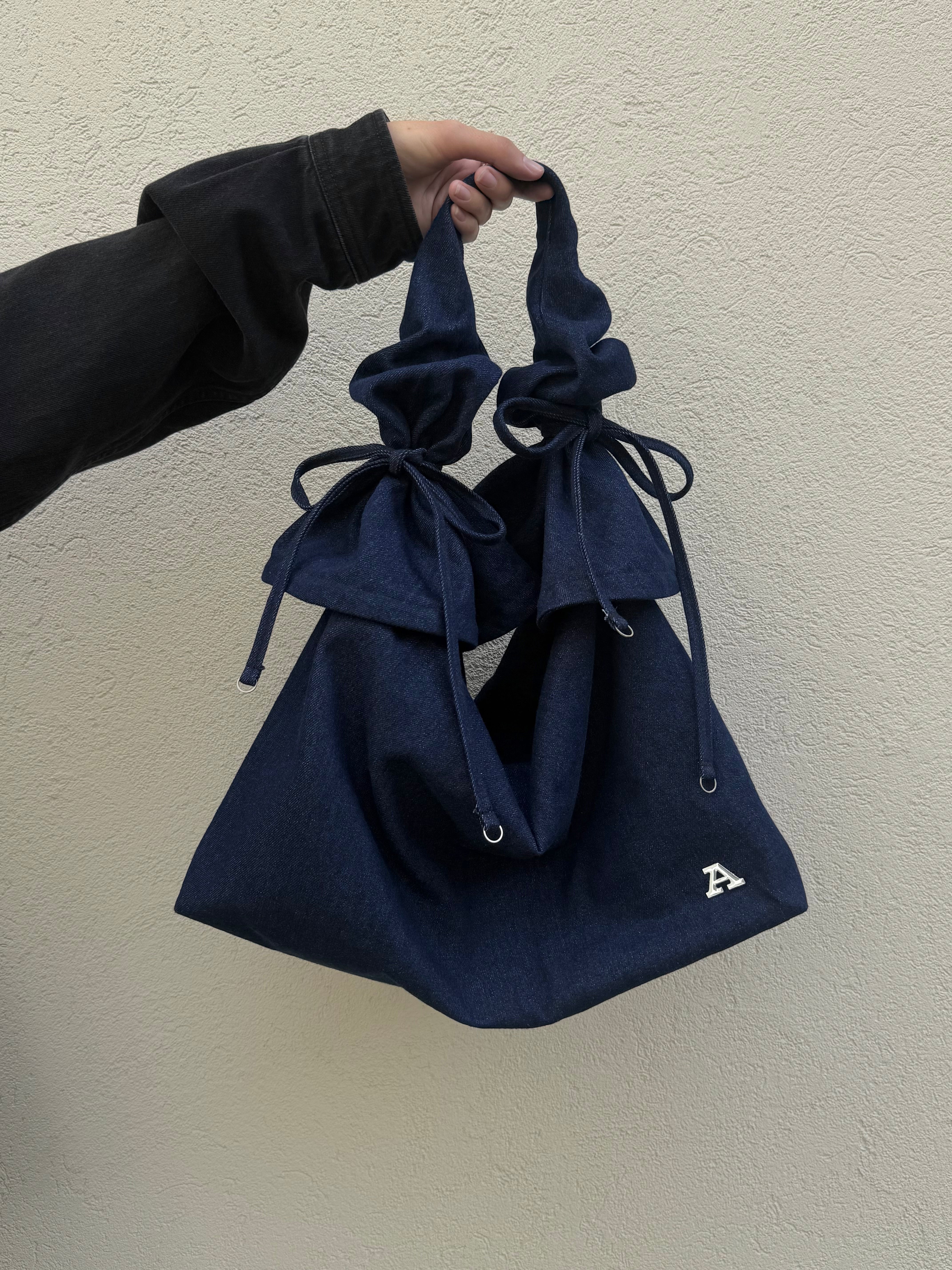 SAC EN JEAN DENY NOIR