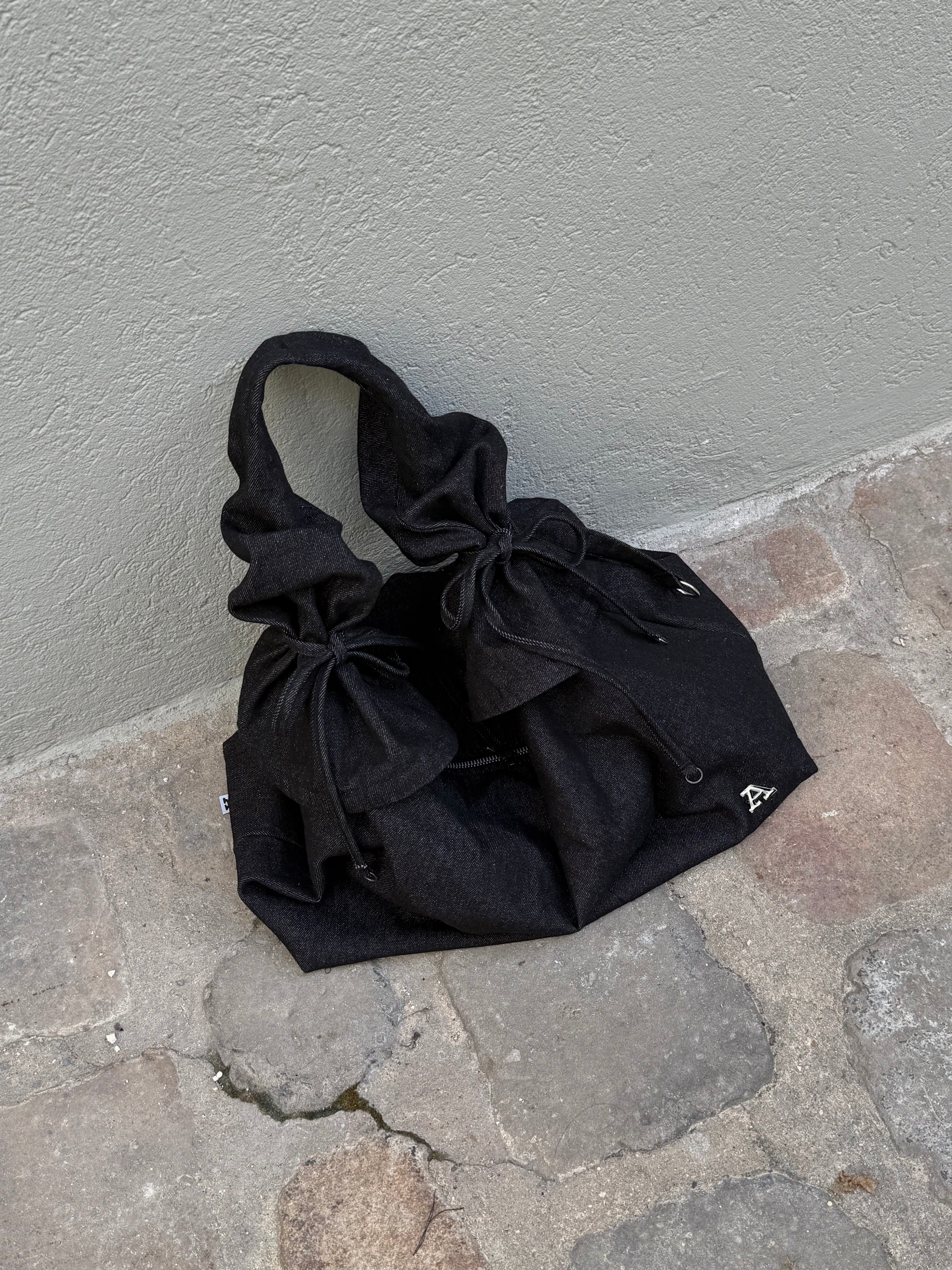 SAC EN JEAN DENY NOIR