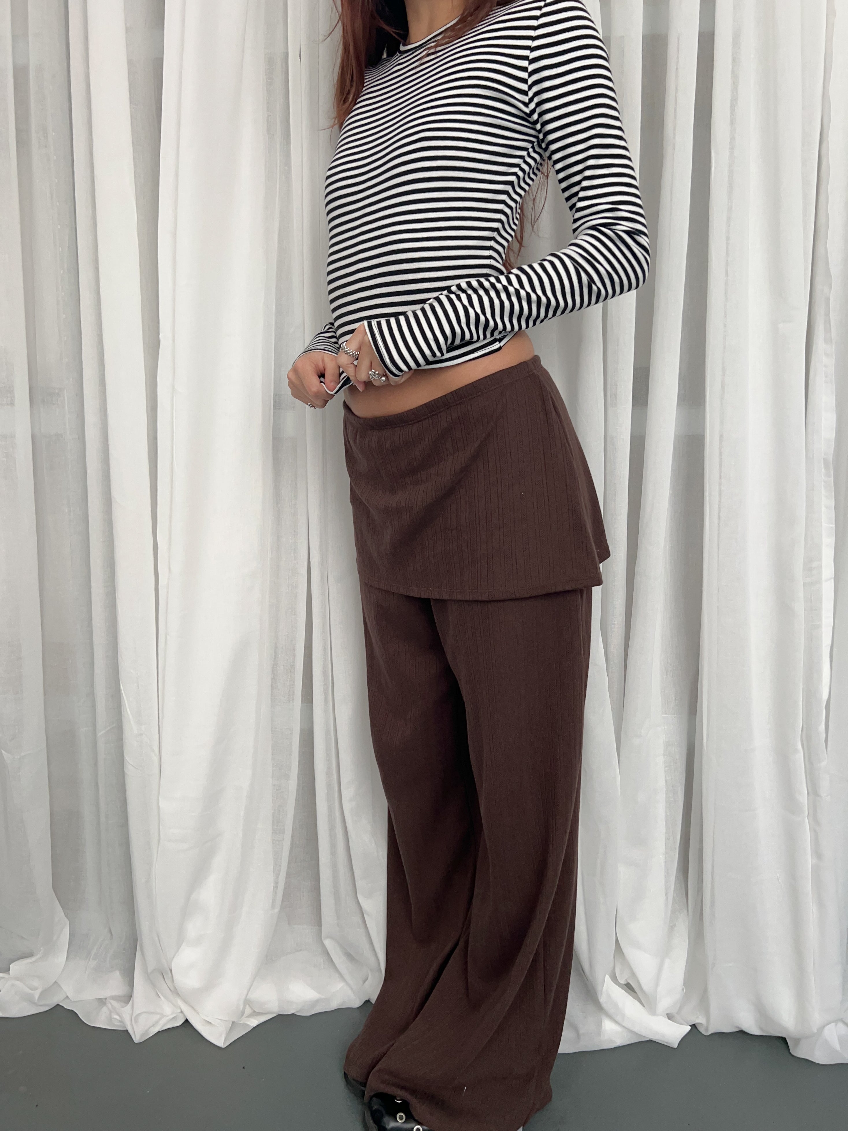 MANCHES LONGUES RAYÉES