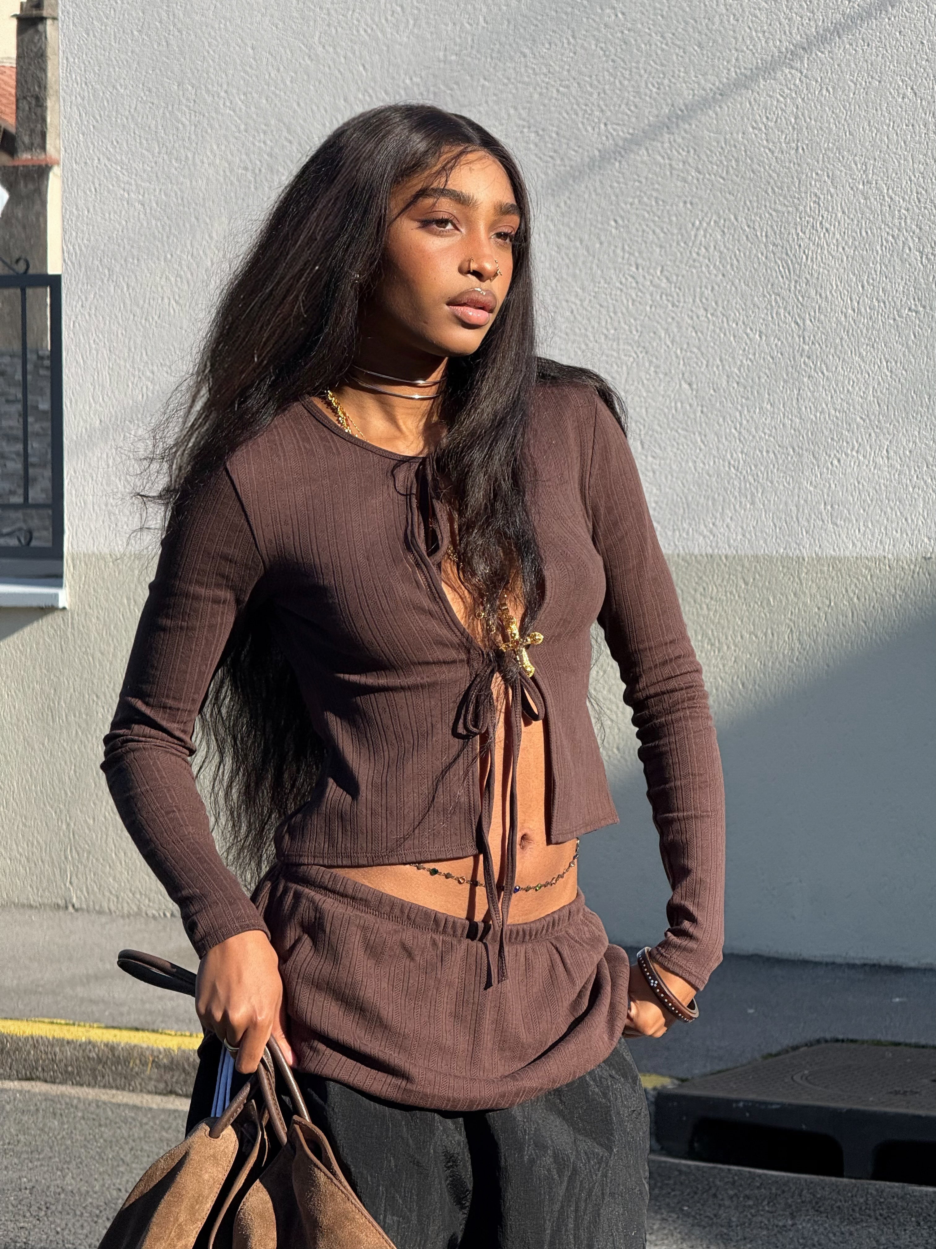 CARDIGAN COTTALY EN POINTELLE