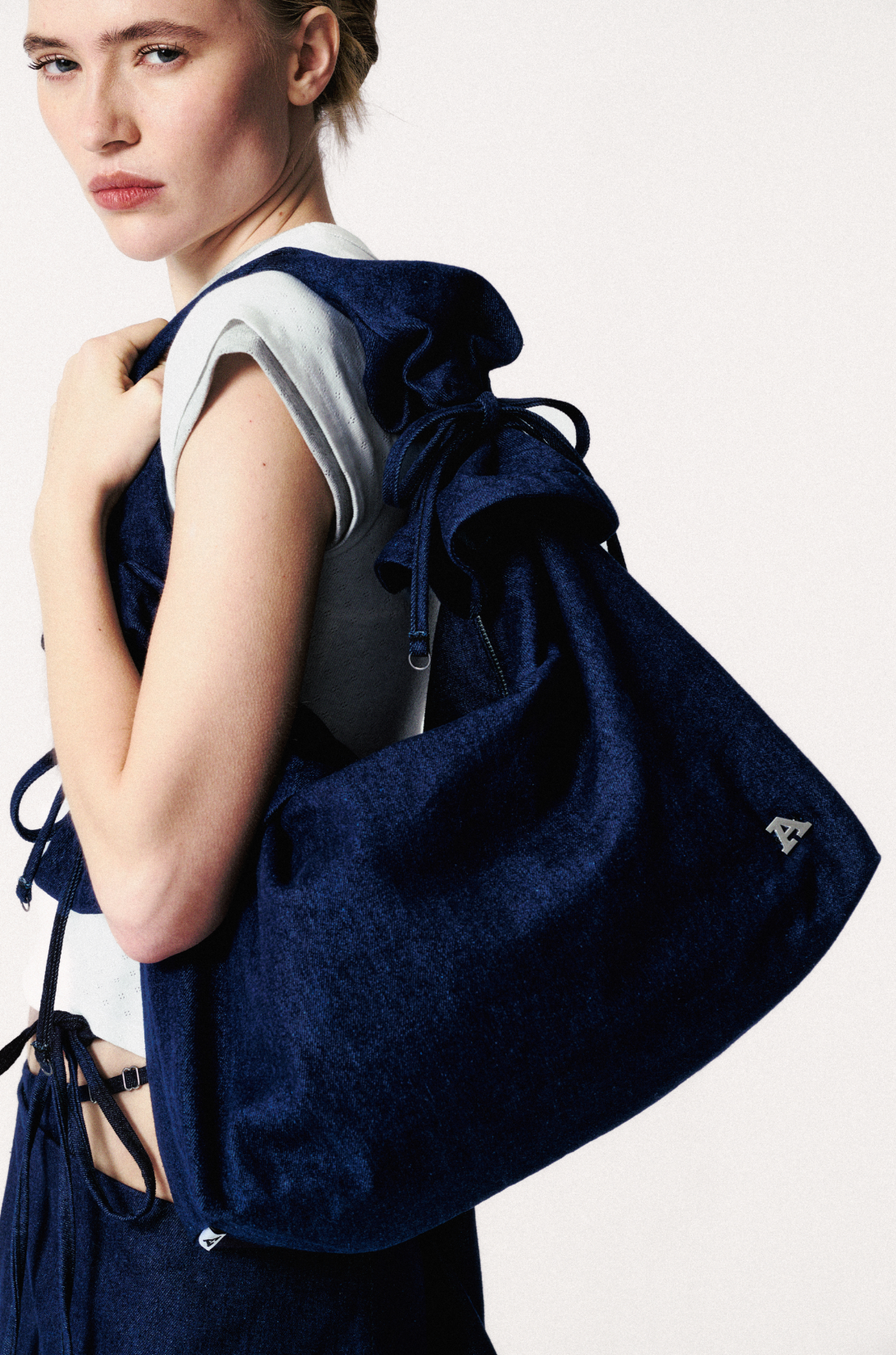 SAC EN JEAN DENY NOIR