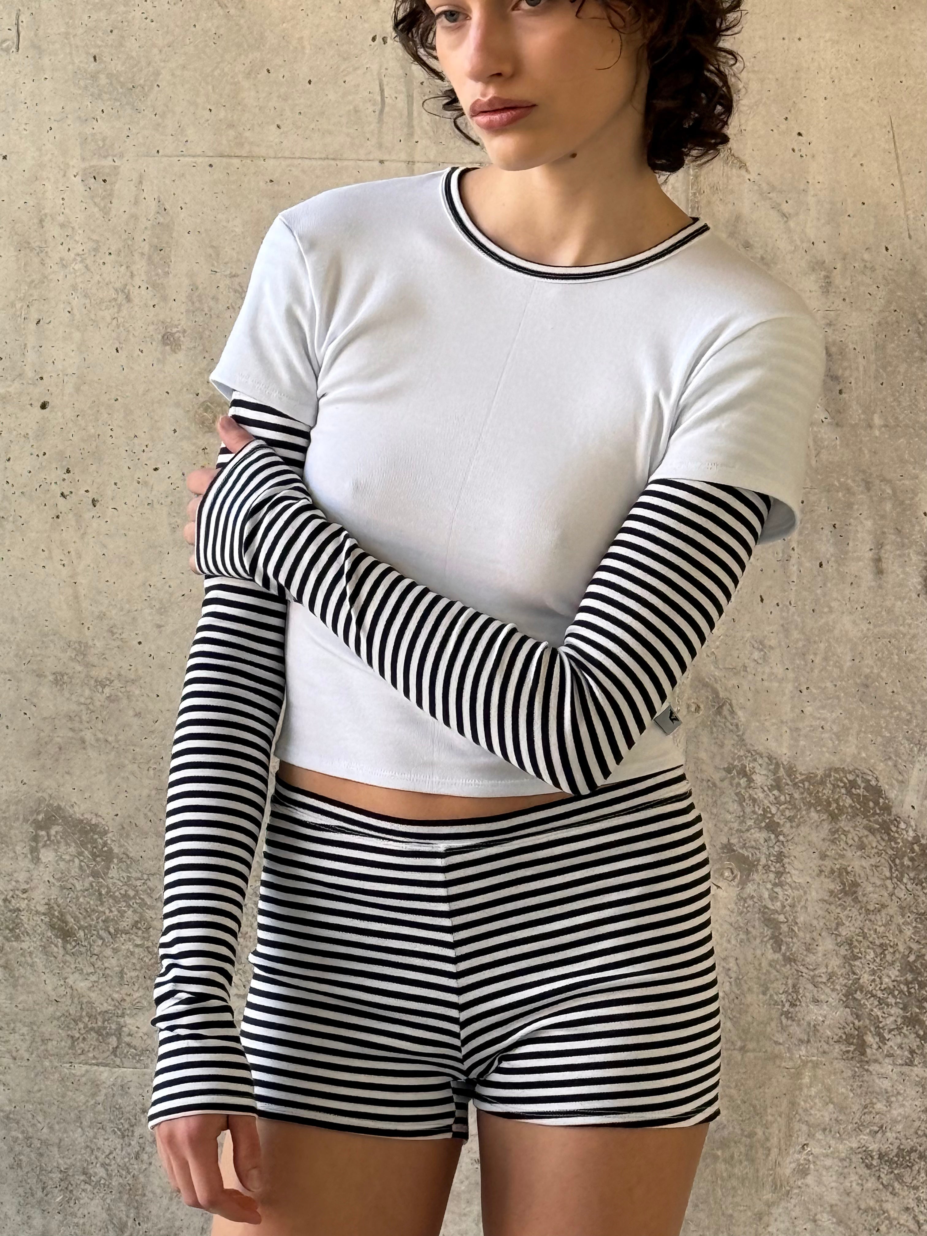 LONG SLEEVES BI-MATERIAL