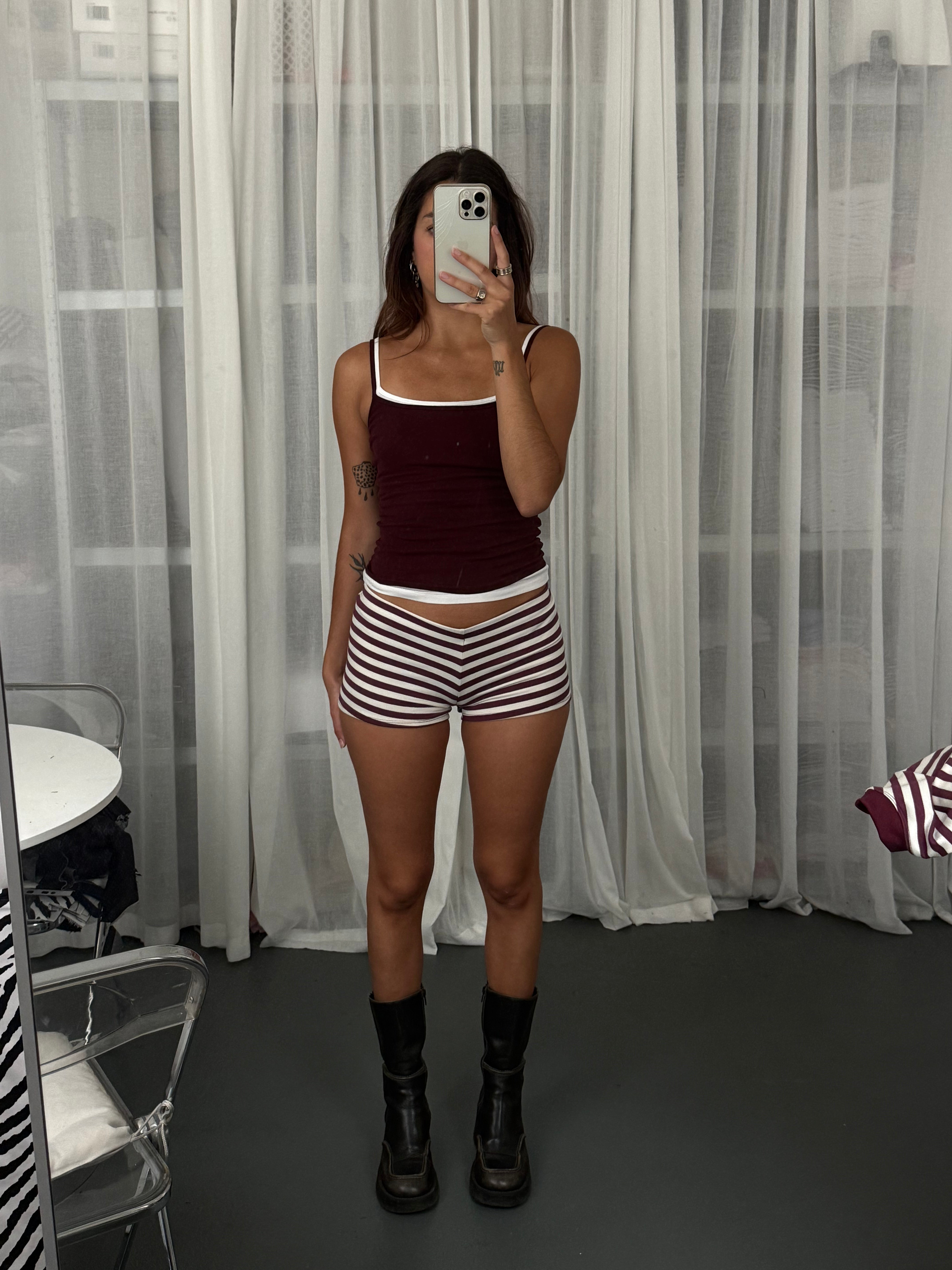 YELLOW BUTTER MINI SKIRT