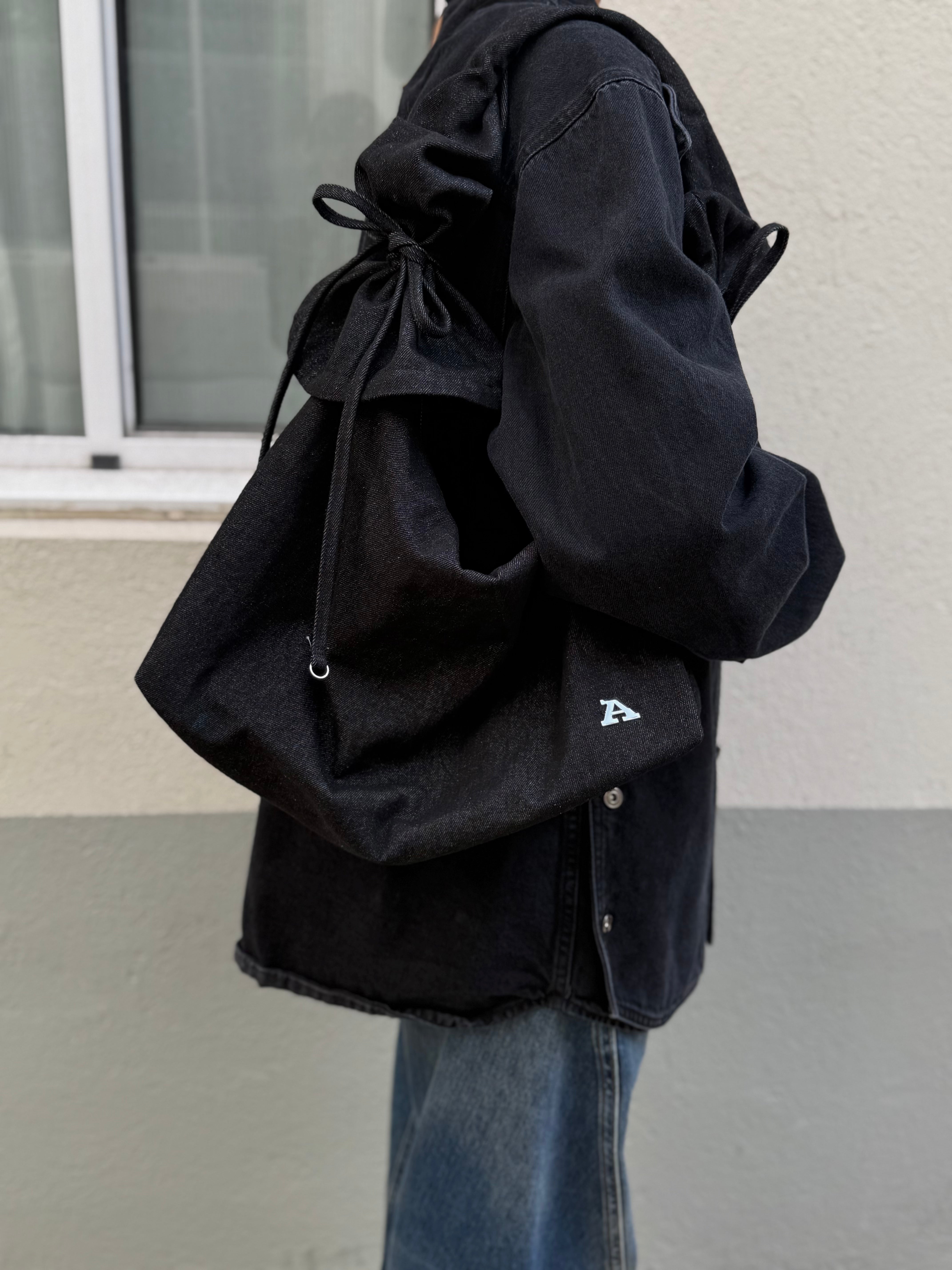 SAC EN JEAN DENY NOIR