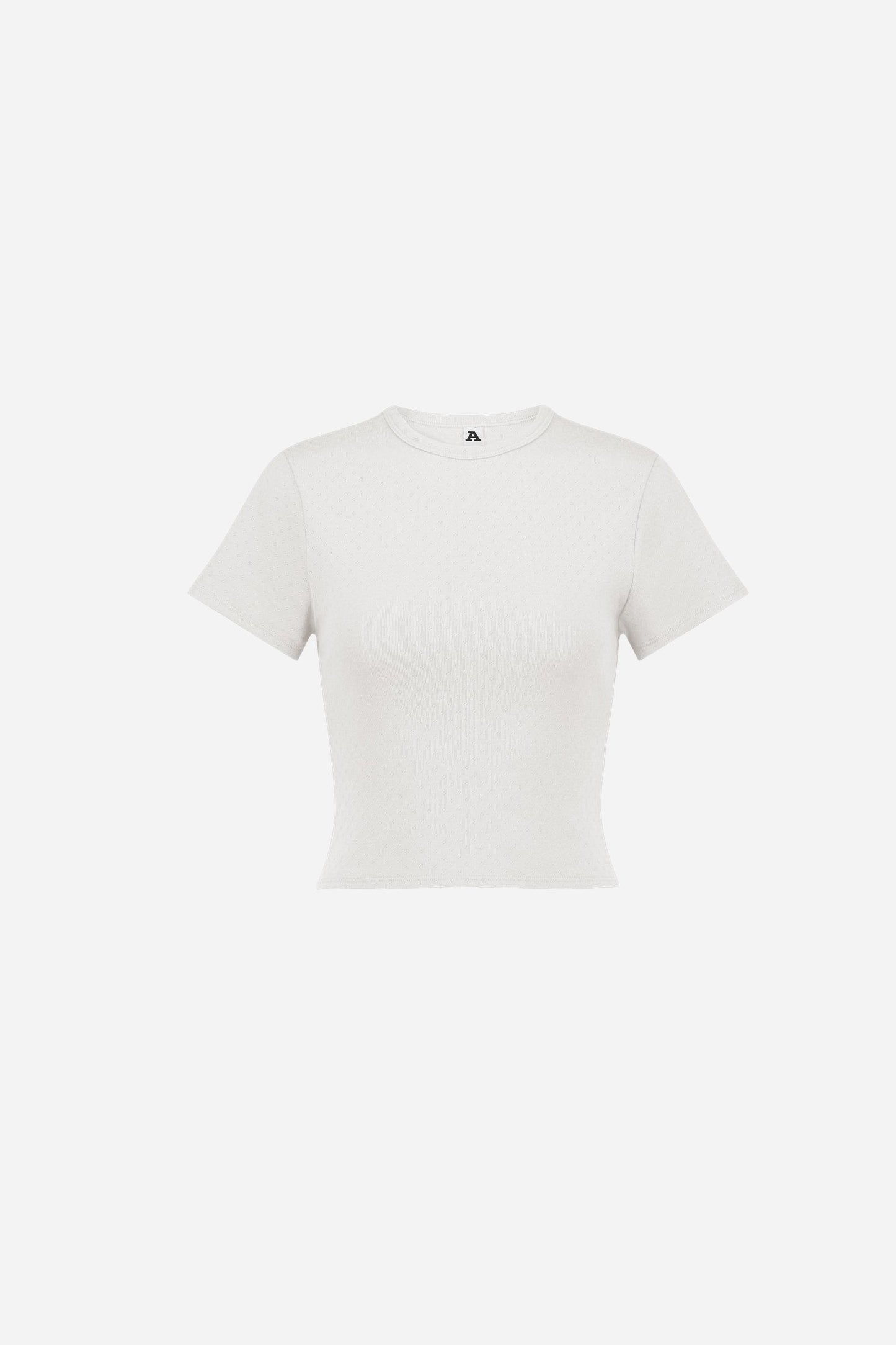 BABY TEE POINTELLE DE COTON