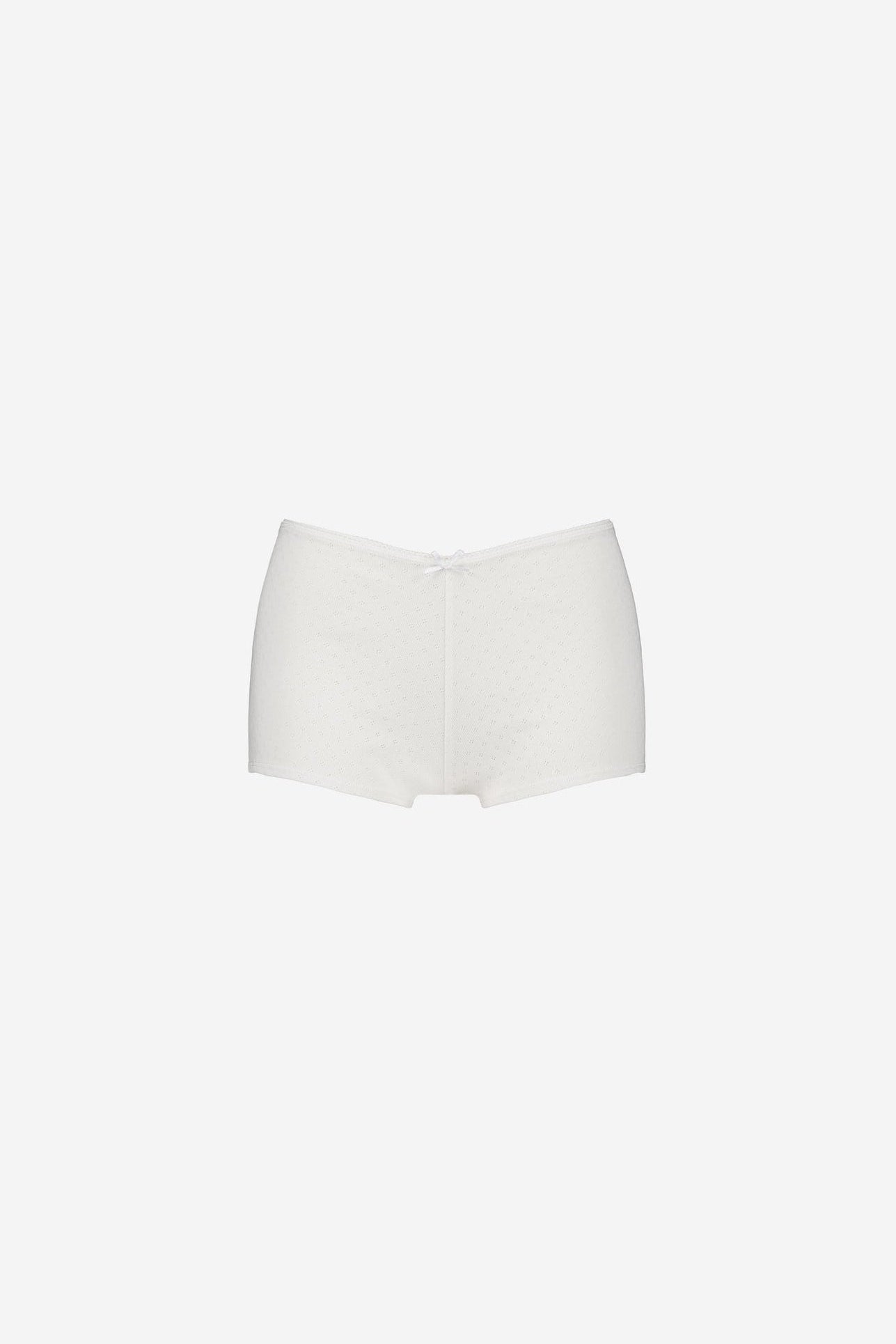 SHORTY POINTELLE DE COTON